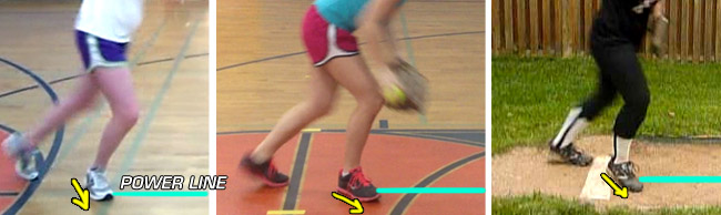 Load foot turning during pre-motion
