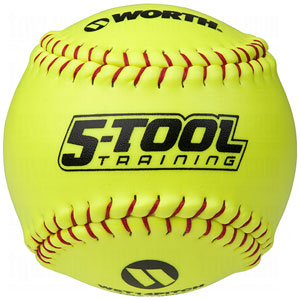 Worth 5-Tool Training 14-inch softball