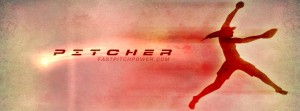 Pitcher softball Facebook cover image 