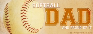 Softball Dad Facebook cover image